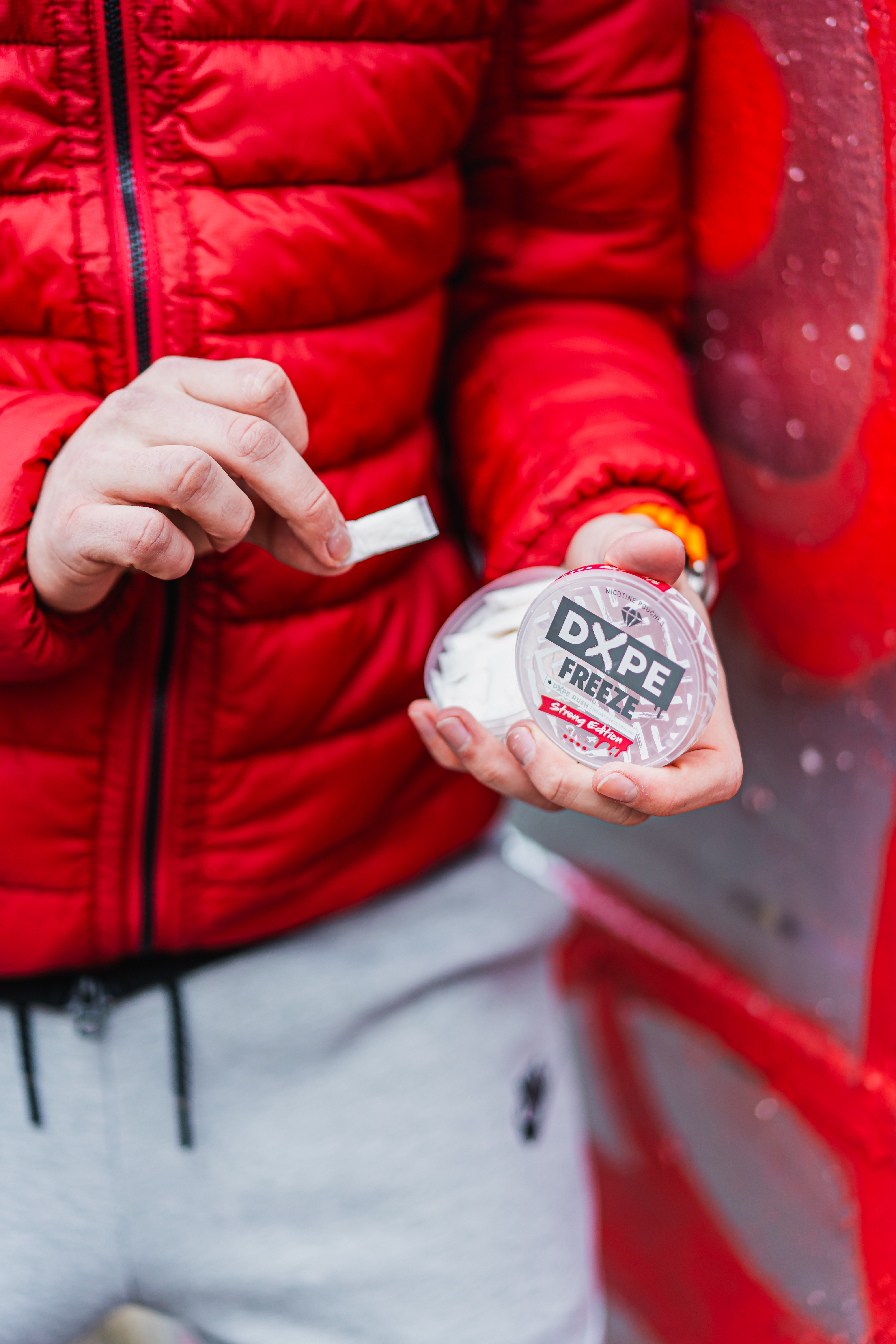 Nikotinové sáčky Dope Freeze krabička